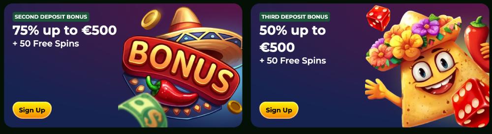 Umsatzbedingungen und Bonusregeln bei Casinacho Casino